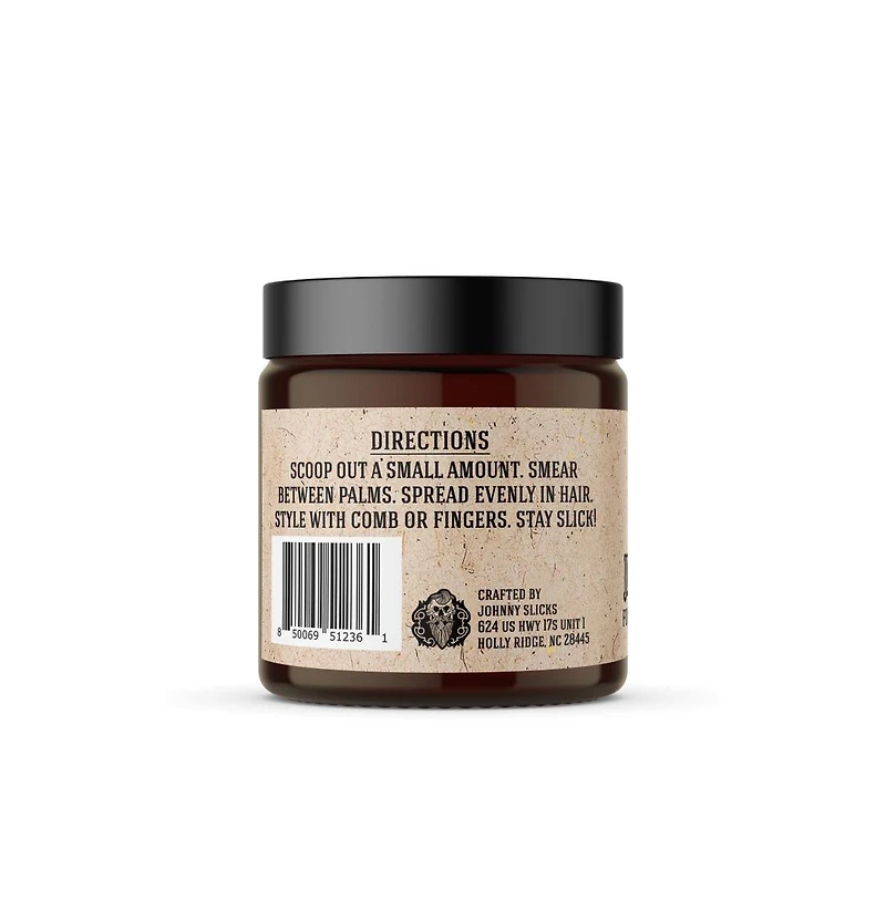 Johnny Slicks Formula 49 Clay Pomade | Firm Hold and Matte Finish |2 oz | Original Scent