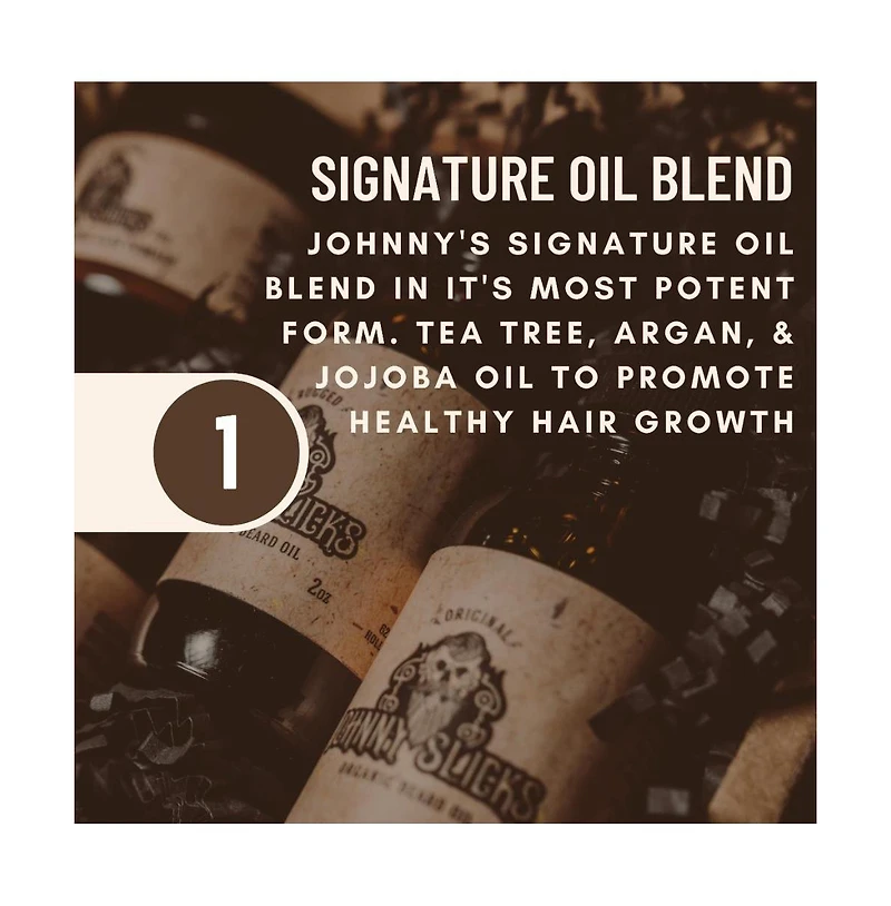 Johnny Slicks Beard Oil | Moisturizes