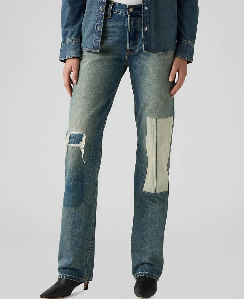 Levi's Women's 501 90's Mid-Rise Straight-Fit Jeans