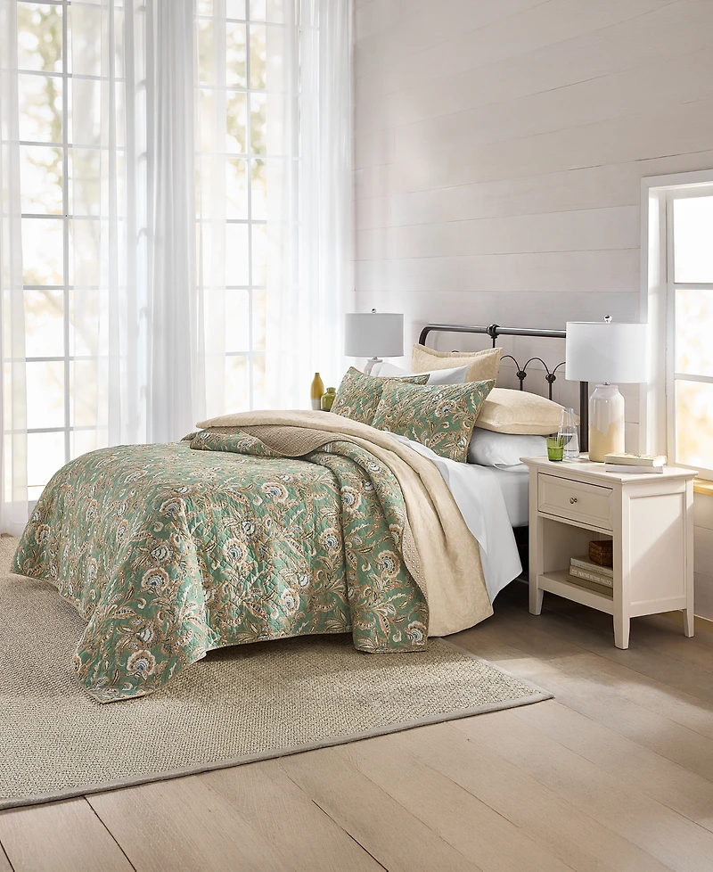 Charter Club Venetian Vine Quilted 3-Piece Quilt Set, Full/Queen, Macy's Exclusive