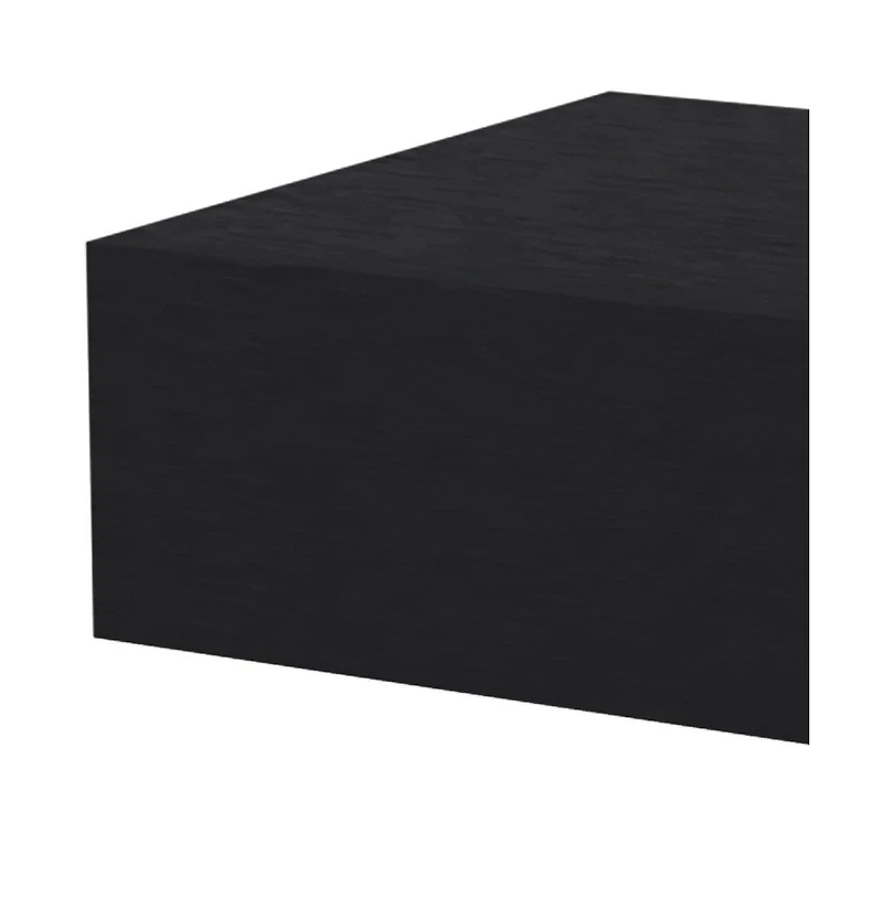 HomeRoots 16" Wood One Drawer Floating Nightstand