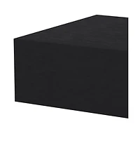 HomeRoots 16" Wood One Drawer Floating Nightstand