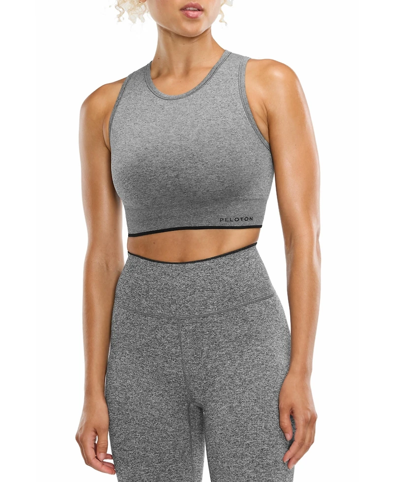 Peloton Women's Seamless Melange High Neck Bra