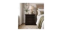 Lucky One 28" Width Solid Wood 3-Drawer Nightstand