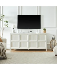 Sailvan 67 Inch Modern Sideboard Storage Cabinet with Soft Close Doors
