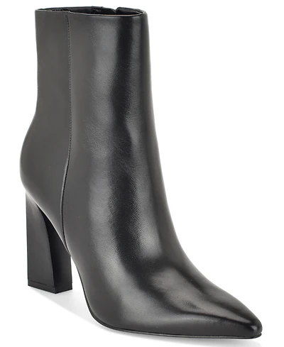 Nine West Women's Todaye Sculpted Block Heel Booties