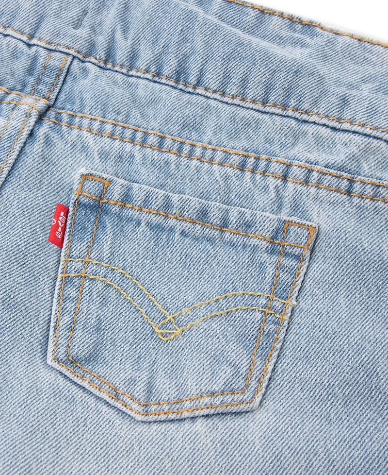 Levi's Toddler Girls' 2T-4T Braided High Rise Baggy Jeans