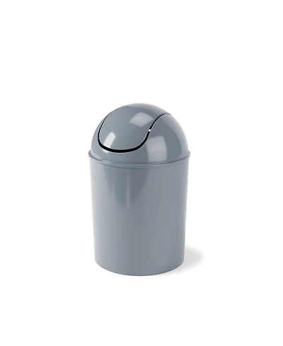 Florida Brands Umbra 1.25 Gallon Mini Trash Can with Removable Swing Lid – Small Garbage Bin for Indoor Spaces