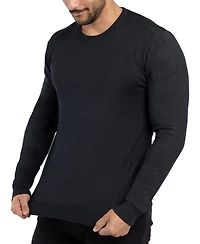 X-Ray Men's Basic Crewneck Pullover Midweight Sweater