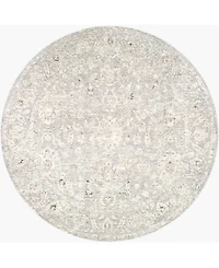 Livabliss Poetry 556912 5'3" x 5'3" Round Area Rug