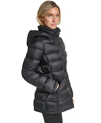 Charter Club Women's Packable Hooded Puffer Coat, Macy's Exclusive