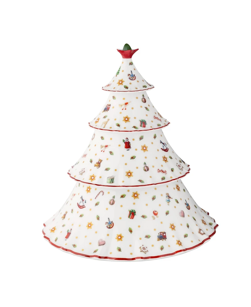Villeroy & Boch Toy's Delight Tree 89.77 oz. 3-Section Jar