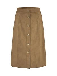 Masai Copenhagen Women's Button Front Midi Skirt