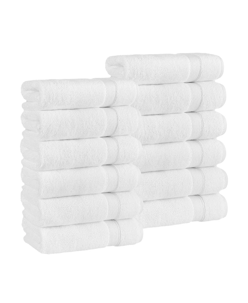 Linum Home Textiles Anovia Turkish Cotton -Piece Hand Towel Set