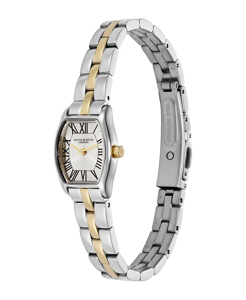 Olivia Burton Women's Cambridge Two-Tone Stainless Steel Bracelet Watch 17.7mm