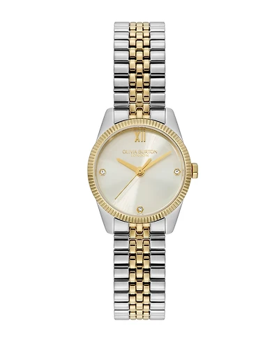 Olivia Burton Women's Highbury Two Tone Stainless Steel Bracelet Watch 25mm