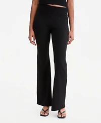 Bar Iii Women's Flare-Leg Sweater Pants, Macy's Exclusive