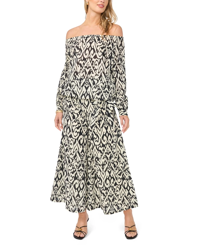 Vince Camuto Women's Cropped Wide-Leg Pants
