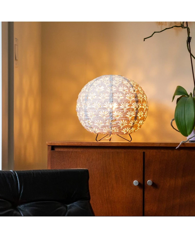 Allsop Home & Garden, Soji Stella Solace Globe Deco Table Lamp (120V - Indoor use only)