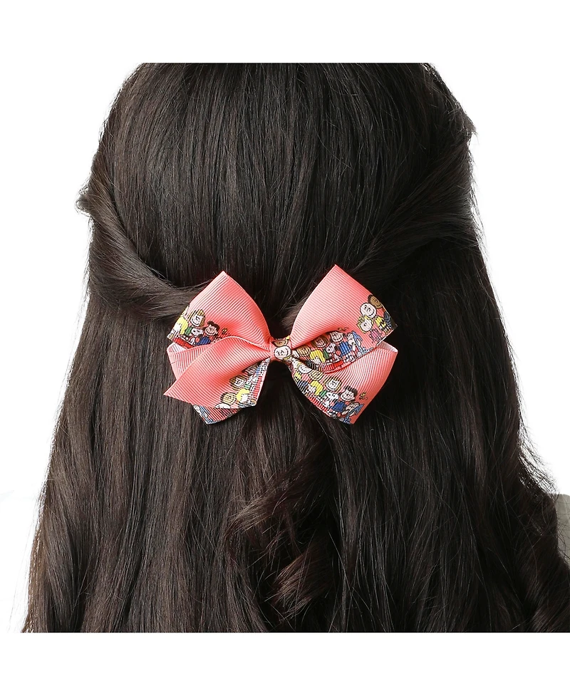 Peanuts Snoopy Woodstock Hair Bows 7-Piece Set Official License, Peanuts Gifts