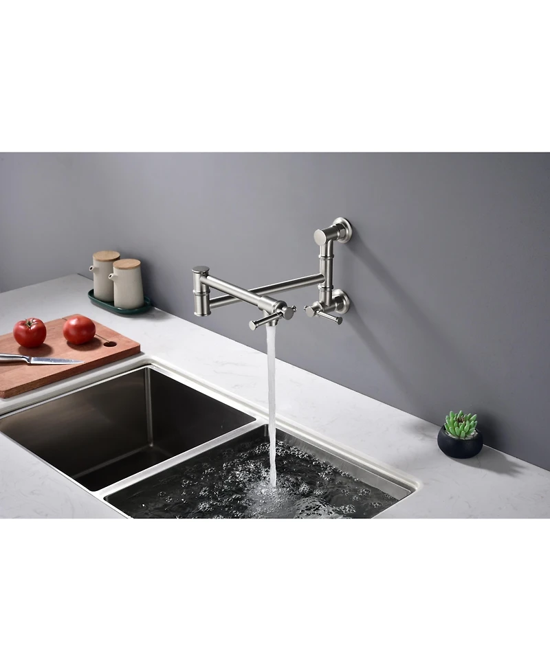Phying Wall mounted Pot Filler Faucet