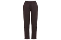 Olsen Women's Cotton-Linen Blend Cropped Pant