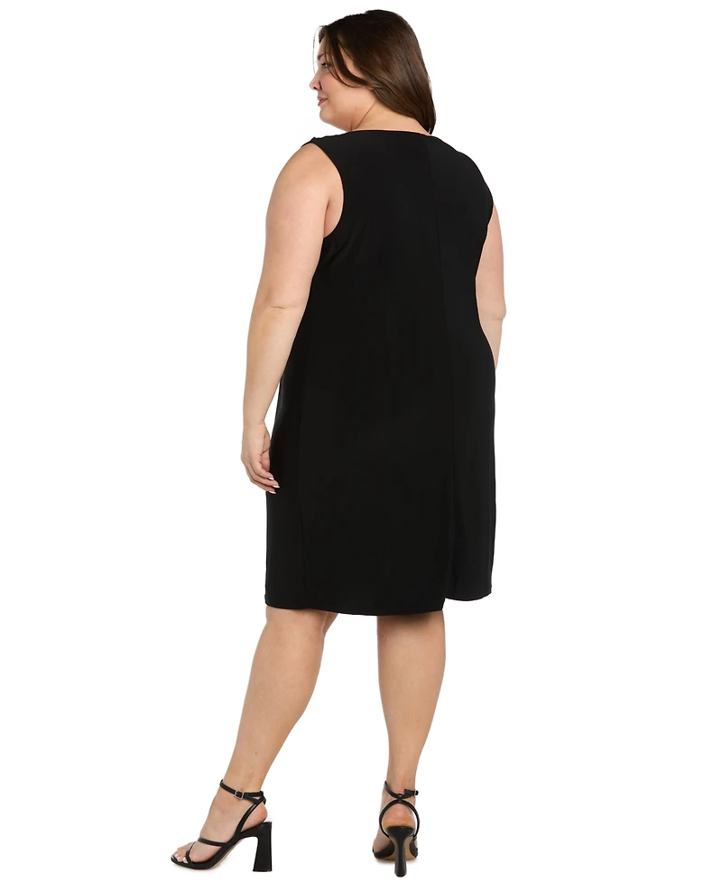 R & M Richards Plus Dress Jacket, 2-Piece Set