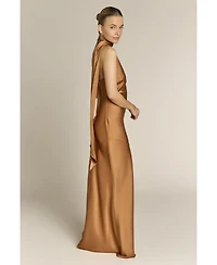 Rewritten Women's Raye One Shoulder Maxi Dress