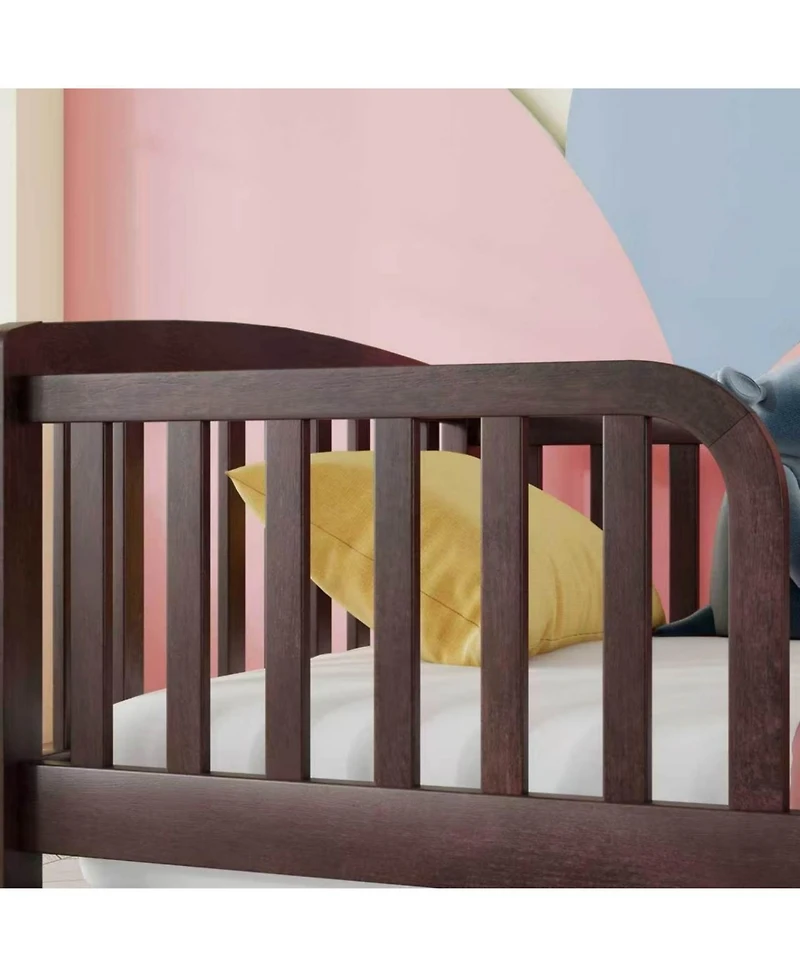 Rainsken Floor Bed with Rails, Montessori Bed, Central Entrance