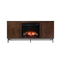 Augusta Home Dibbonly Fireplace with Media Storage
