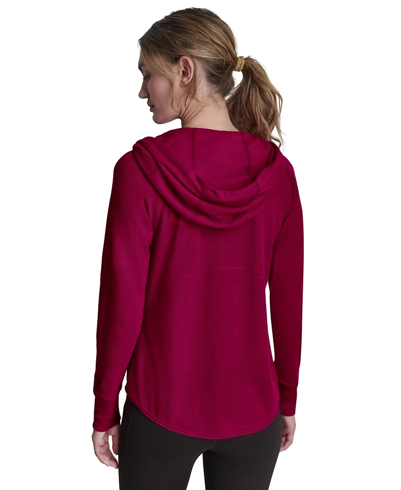 Dkny Women's Sport Zip-Front Hoodie Jacket