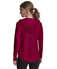 Dkny Women's Sport Zip-Front Hoodie Jacket