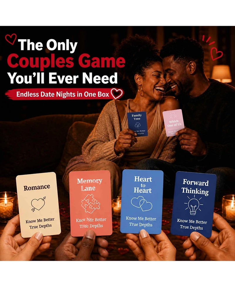 Quokka Couples Card Game Collection - Date Night Conversation Starters