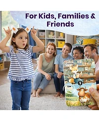 Quokka Active Movement Game for Kids Ages 4-8 – 100 Exercise Cards, Indoor and Outdoor Brain Break Games Home Classroom