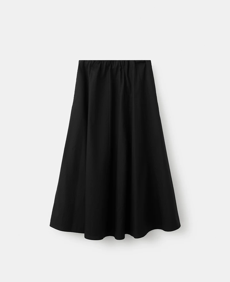 Mango Women's Flared Cotton Skirt