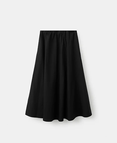 Mango Women's Flared Cotton Skirt
