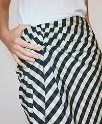Mango Women's Gingham Midi Skirt