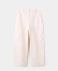 Mango Women's Pocket Cargo Jeans