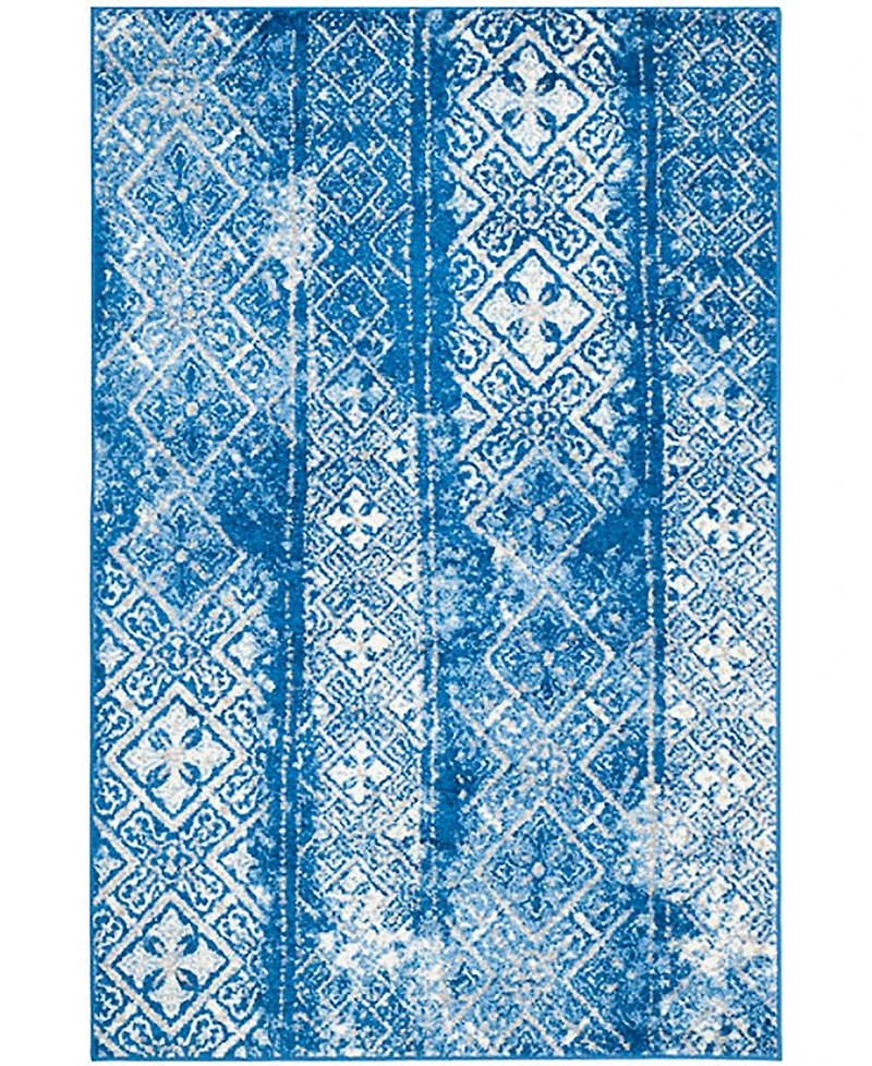 Safavieh Adirondack Silver and Blue 5'1" x 7'6" Area Rug