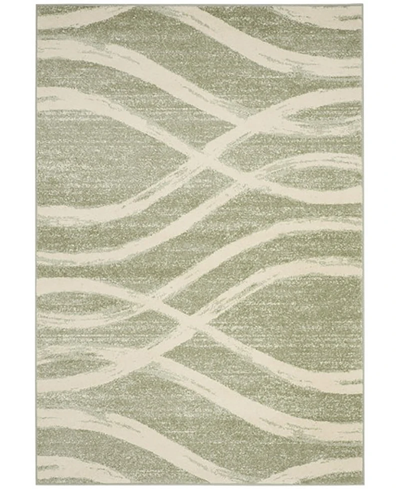 Safavieh Adirondack 125 Sage and Cream 5'1" x 7'6" Area Rug