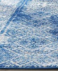Safavieh Adirondack 111 Silver and Blue 9' x 12' Area Rug