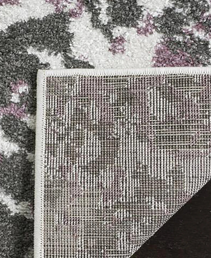 Safavieh Adirondack Ivory and Purple 8' x 10' Area Rug