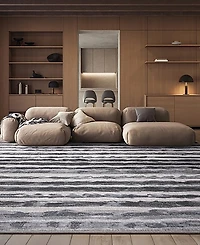 Safavieh Adirondack 126 Ivory and Charcoal 8' x 10' Area Rug