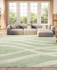 Safavieh Adirondack 125 Sage and Cream 8' x 10' Area Rug