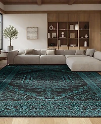 Safavieh Adirondack and Teal 8' x 10' Area Rug