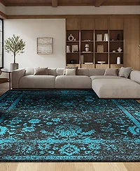 Safavieh Adirondack and Teal 8' x 10' Area Rug