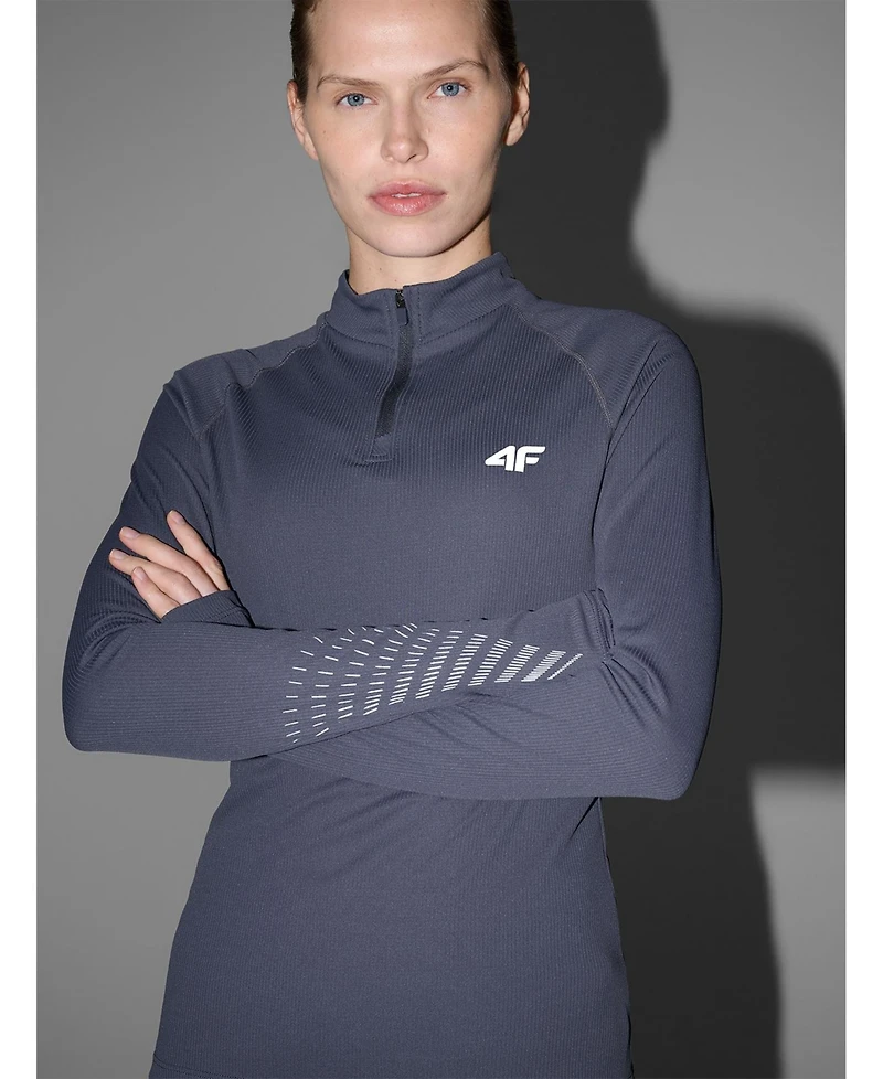 4F Women's Quick-Drying Trail Running Longsleeve