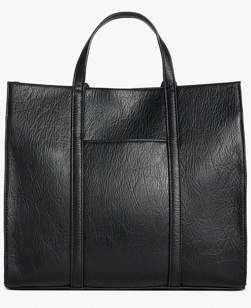 Style & Co Braided Trim Boxy Tote Bag, Macy's Exclusive