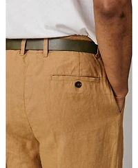 Aubin Men's Belvedere Relaxed Linen Trouser
