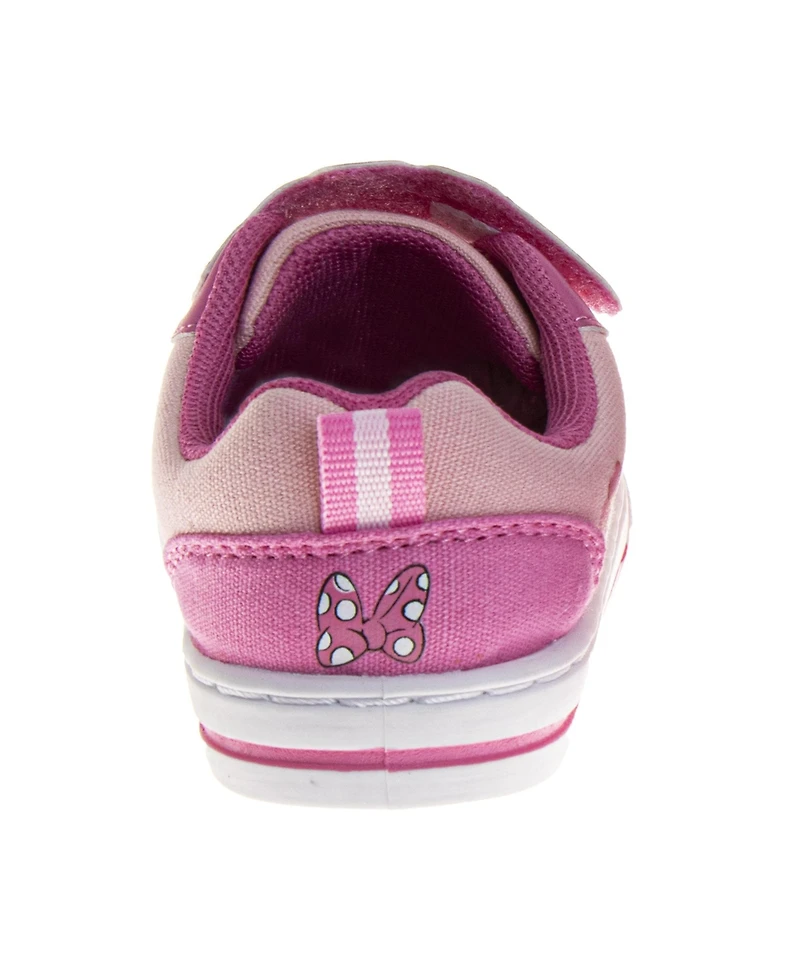 Disney Little Girls Minnie Mouse Design Sneakers